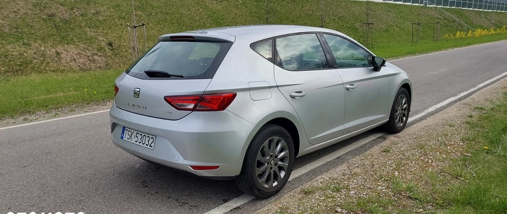 Seat Leon cena 39900 przebieg: 89070, rok produkcji 2014 z Zwierzyniec małe 106